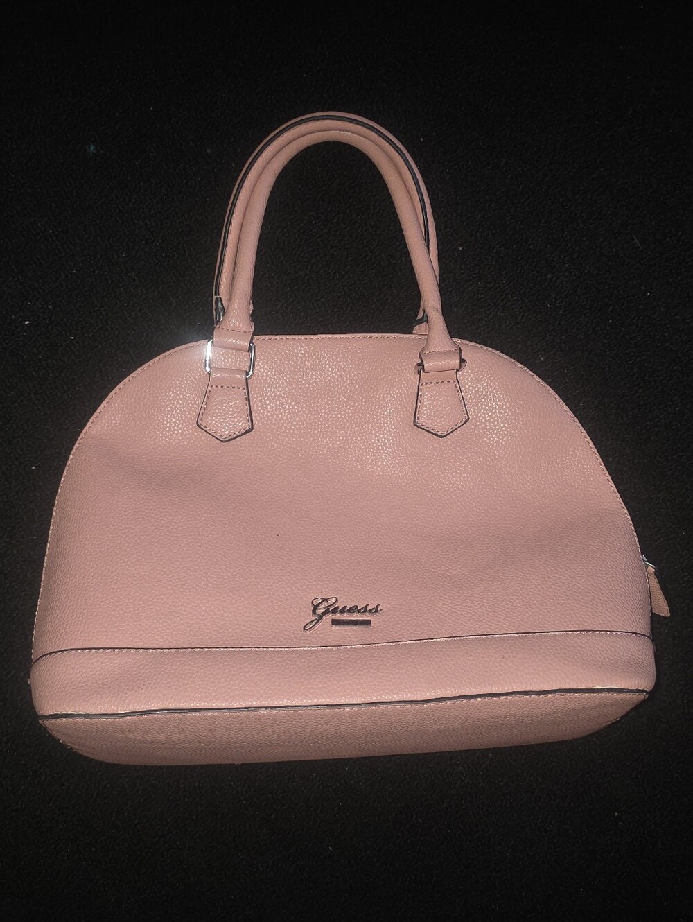 GUESS Pink Dome Satchel Handbag